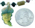 Jasper And New Jade Leaf Sterling Silver Bead Necklace SX114568